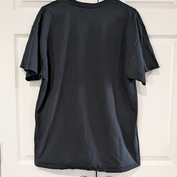 Johnny Cash Men's T-Shirt Black, 100% Cotton XL, Crew Neck, The Man in Black - Picture 7 of 11